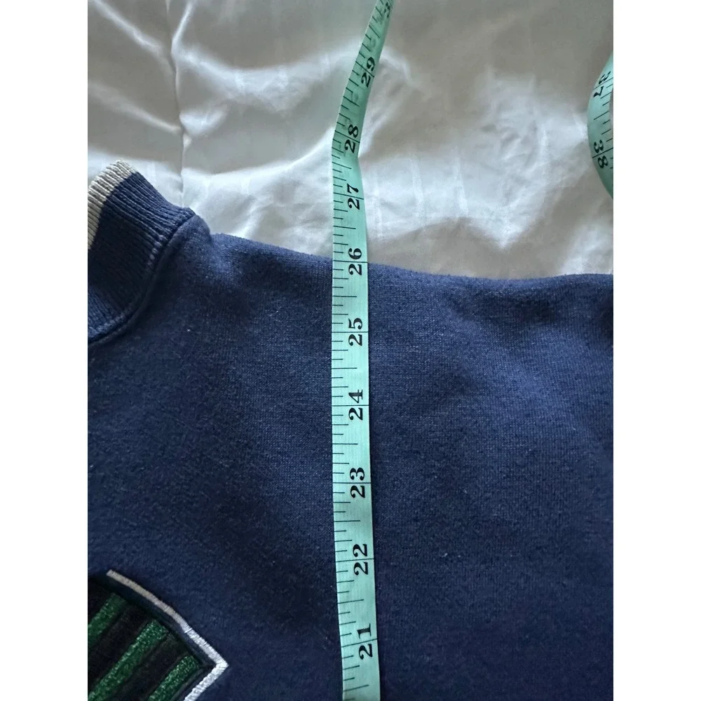 Vintage Red Cliff Trading Co. Sailing USA Sweatshirt Blue Embroidered Nautical L